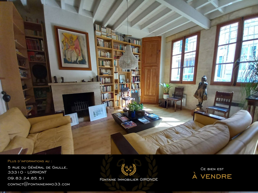 Vente Maison 109m² 4 Pièces à Bordeaux (33000) - Fontaine Immobilier