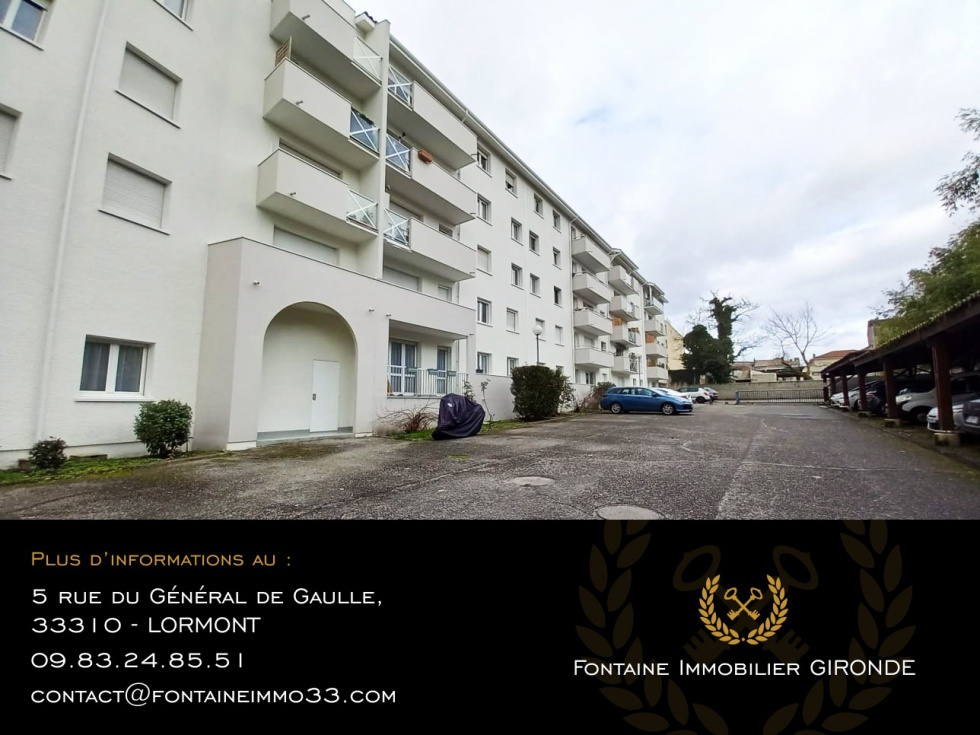 Vente Appartement 62m² 3 Pièces à Mérignac (33700) - Fontaine Immobilier